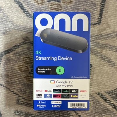 onn 4K Streaming Device 8GB 2RAM Control Dolby Atmos HDMI Wi-Fi - 2026 Model