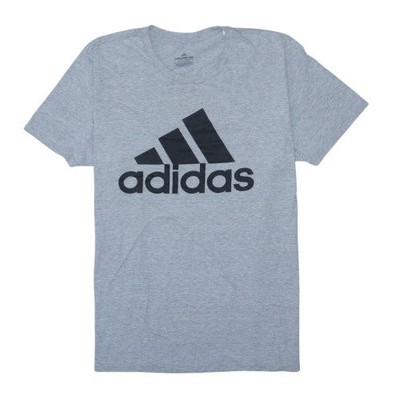 Adidas Herren T-Shirt Grau 2XL Verstärker Sport Logo
