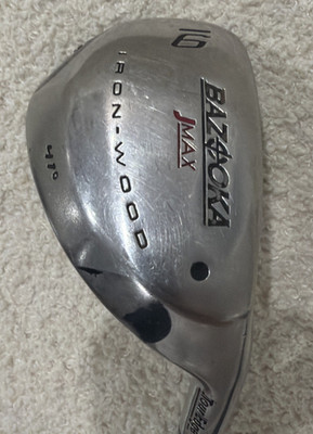Tour Edge Bazooka JMax Iron Wood 9 Hybrid RH A Flex Graphite Golf Club