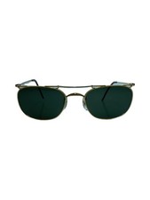 Vintage Ray-Ban Oval Men's Sunglasses with B L Deco Metal by Bausch Lomb