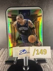 2023Panini Select Signatures  Silver PRIZM Carlos Boozer Silver Prizm /149- JAZZ