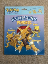 Pokemon Evolvers Psychic fold out book