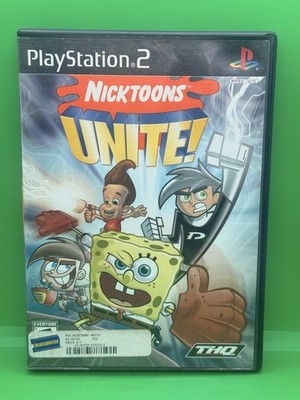 THQ Nicktoons Unite! Sony PlayStation 2 Action & Adventure E NTSC-U/C Manual