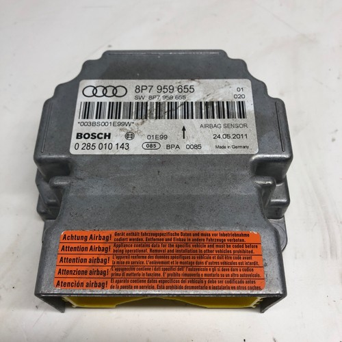 AUDI A3 CABRIOLET 1.6 TDI DIESEL SICHERHEITSBEUTELMODUL STEUERGERÄT 8P7959655 2009 - 2013