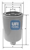 UFI 24.039.00 Kraftstofffilter FüR