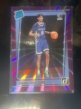 Ziaire Williams 2021-22 Donruss Rated Rookie #248 Holo Purple Laser #30/99 RC