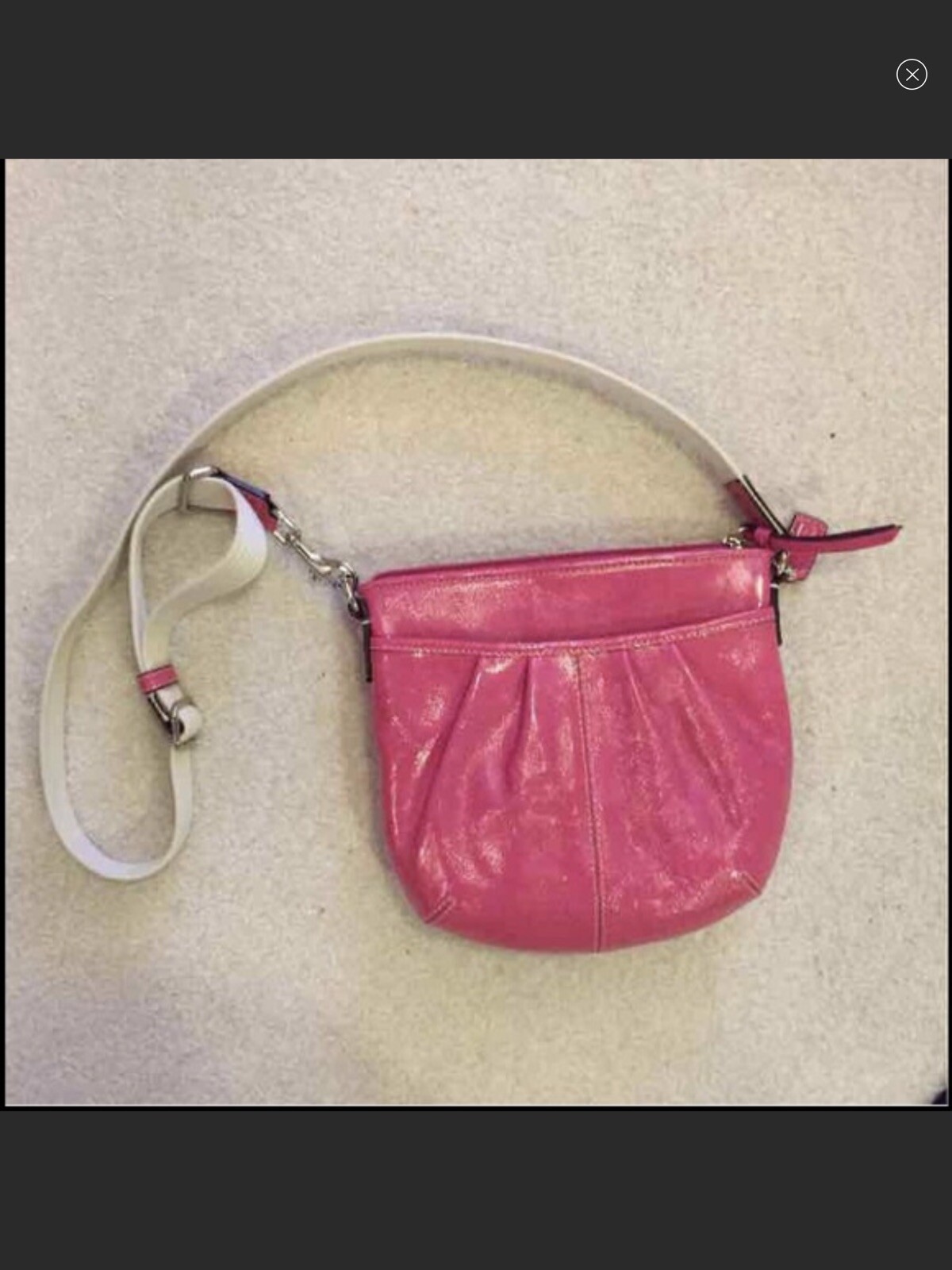 Authentic Pink Coach Crossbody eBay