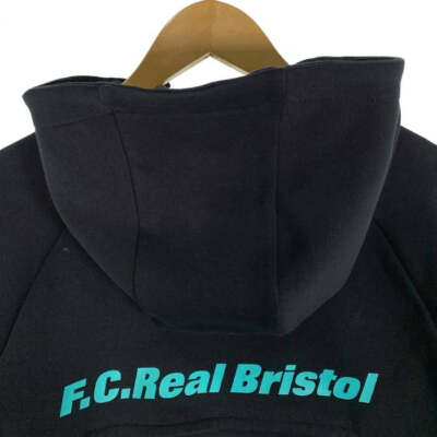トップス FCRB VENTILATION HOODIE F.C. Real Bristol Seal 21AW Ventilation Hoodie Zip Up Black