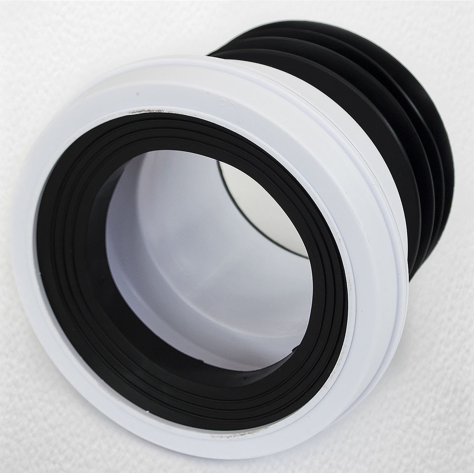 Viva 4"" 110mm PP0001 Easi-Fit Standard Straight WC Toilet Pan Connector - Image 3