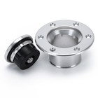 <!--F#f_0-->Fuel Cell Surge Tank Cap Billet Aluminum 35.5mm ID Flush Mounting 6 Bolts Open<!--F/-->