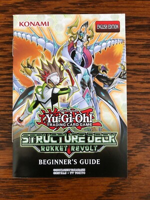 Beginner's Guide - Rokket Revolt Structure Deck - Yu-Gi-Oh! - Yugioh | eBay