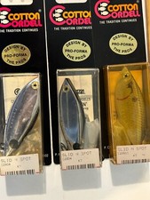 Énorme Lot De 50+ Leurres De Pêche Vintage – Cordell, Heddon, Johnson – Occasion