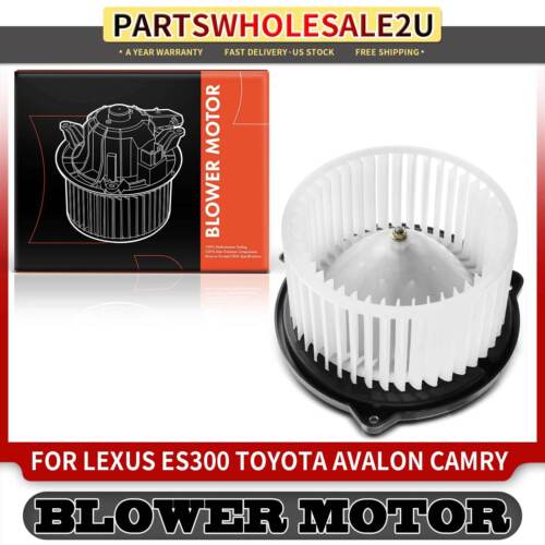 Front Heater Blower Motor w/Wheel for Toyota Camry Avalon Lexus ES300 8710333021 - 第 1/8 張圖片