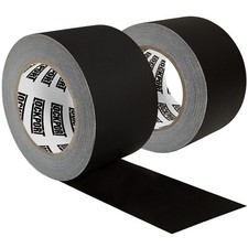 3 Inch Black Gaffers Tape - 2 Pack - 30 Yards per Roll Wide Gaff - Bulk Set G...