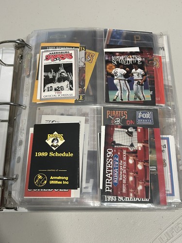 Riesiges Set Pittsburgh Pirates/MLB Baseball Spielplan Formulare SGA Ephemera 7 Pfund! - Bild 3 von 18