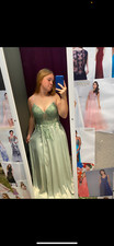 Green Prom Dress size 9/10