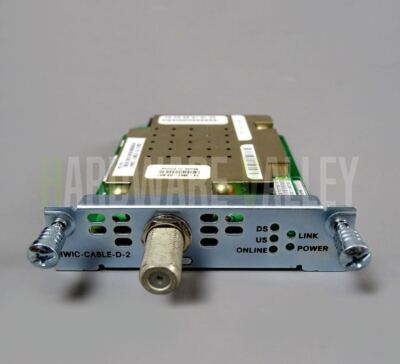 CISCO HWIC-CABLE-D-2 1-Port DOCSIS 2.0 Cable Modem HWIC