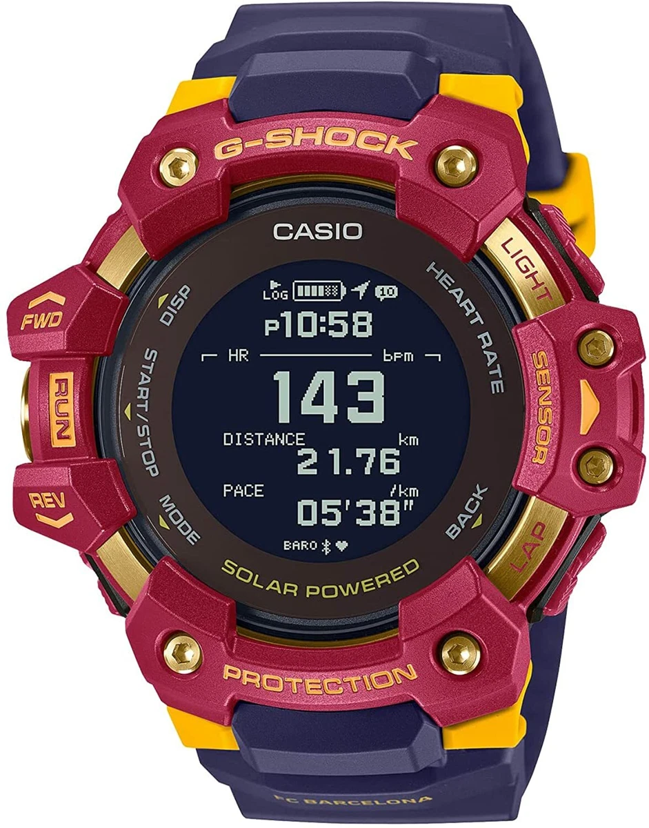 2022 New CASIO G-SHOCK G-SQUAD FC Barcelona Matchday GBD-H1000BAR-4JR Mens  Watch