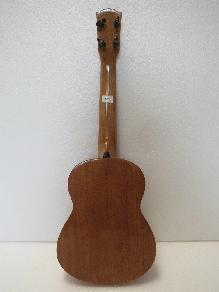 Ukelele Uke Hawaii guitarra acústica Ukelele madera caoba guitarra 9 5/8" #15110 Foto 3 de 4