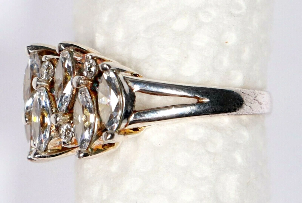 Diamonique rings ebay deals