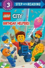Birthday Helpers!; LEGO City; Step into Readi- 0593481119, paperback, Steve Foxe