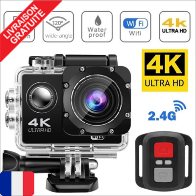 Ultra HD Action Kamera 4KGB Pro Wasserdicht Bildschirm 2.0 Wifi Fernbedienung...