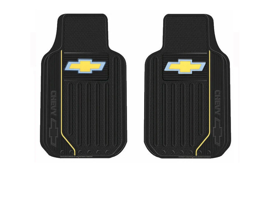 Nuevos tapetes de goma estilo Chevy Elite 3 piezas para corredor delantero trasero Foto 2 de 4