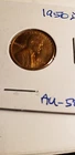 1950 D LINCOLN WHEAT PENNY CENT ABOUT UNCIRCULATED CONDITION