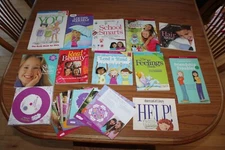 12 American Girl Books Lot Library Doll Beauty Friends Body Feelings Truly Me