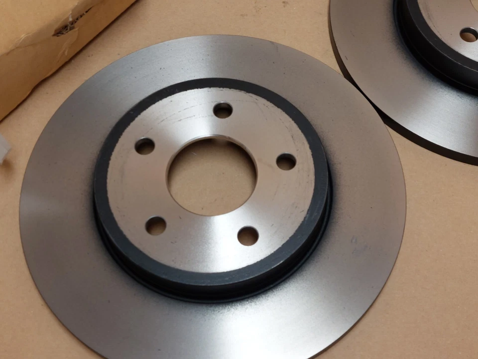 Juego de discos de freno trasero Jaguar X-Type 280 mm 2001-2010 C2S49730 genuino NUEVO Foto 3 de 4