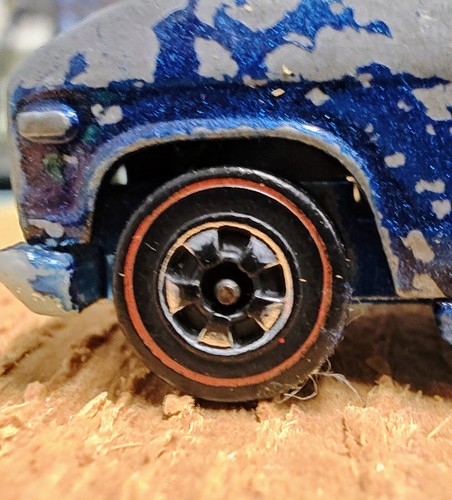 Hot Wheels - Classic Sparkle Blue Van 1974 - Hong Kong Made Die Caste Metal - Picture 11 of 11