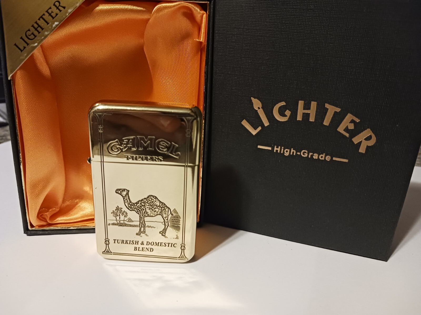 HIGH QUALITY SOLID BRASS CAMEL CHIEF WELLINGTON SOFT FLAME C