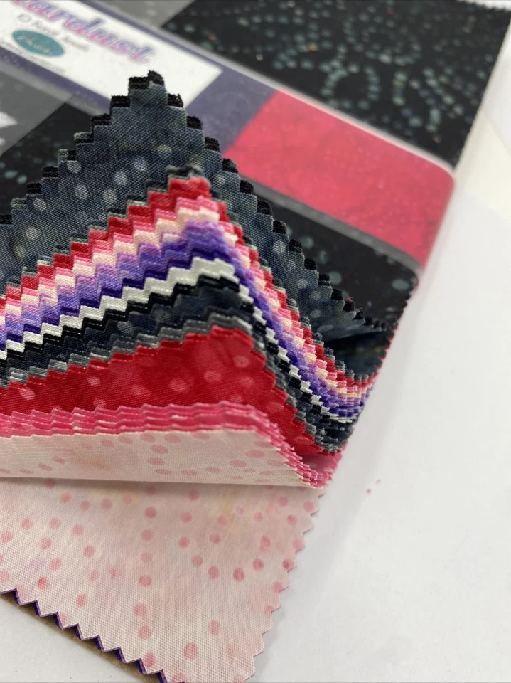 Impresiones Wilmington Stardust Batik Estampados 10" Cuadrados de Tela, Nuevo Foto 4 de 4