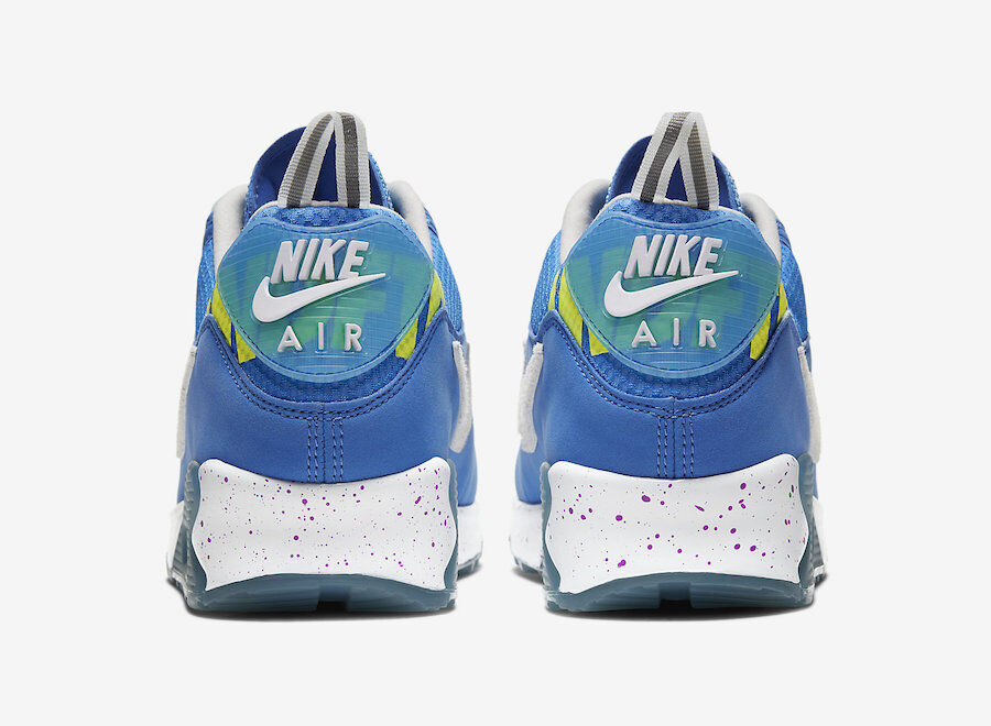 Nike Air Max 90 x Undefeated Pacific Blue 2020 (CQ2289-400