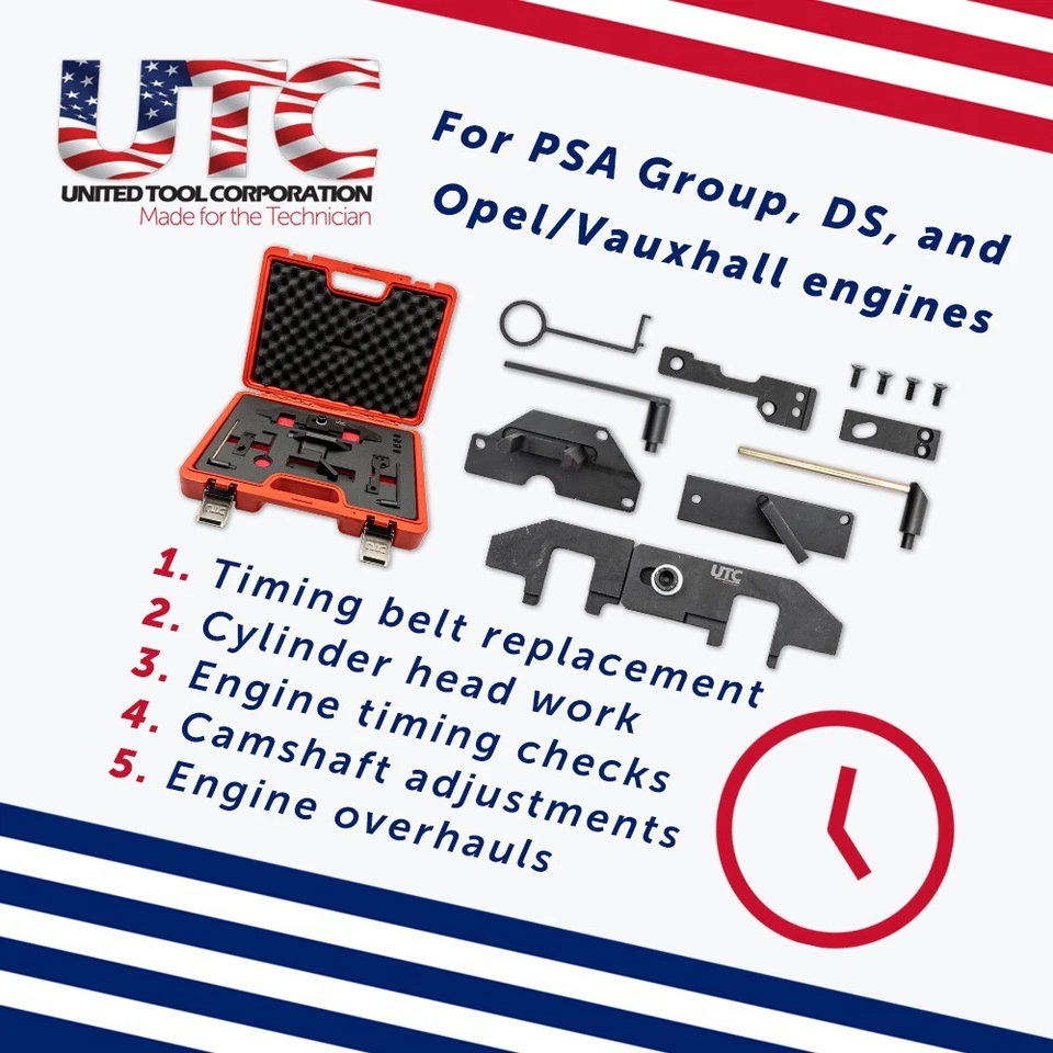 Timing Tool Kit for 1.0/1.2 GDI PureTech PSA Peugeot Citroën Vauxhall Opel EB2 - Image 4 of 4