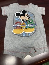 Disney parks Walt Disney World Mickey Mouse 2018 baby outfit 12 Months~~~D6