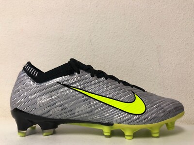 Nike Zoom Vapor 15 Elite XXV AG Pro P Metallic Silver Volt FJ2969-060 Size 6.5