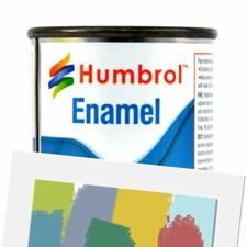 Large Enamel Model Paint Humbrol 50ml Gloss Matt Metallic All Colours And Shades