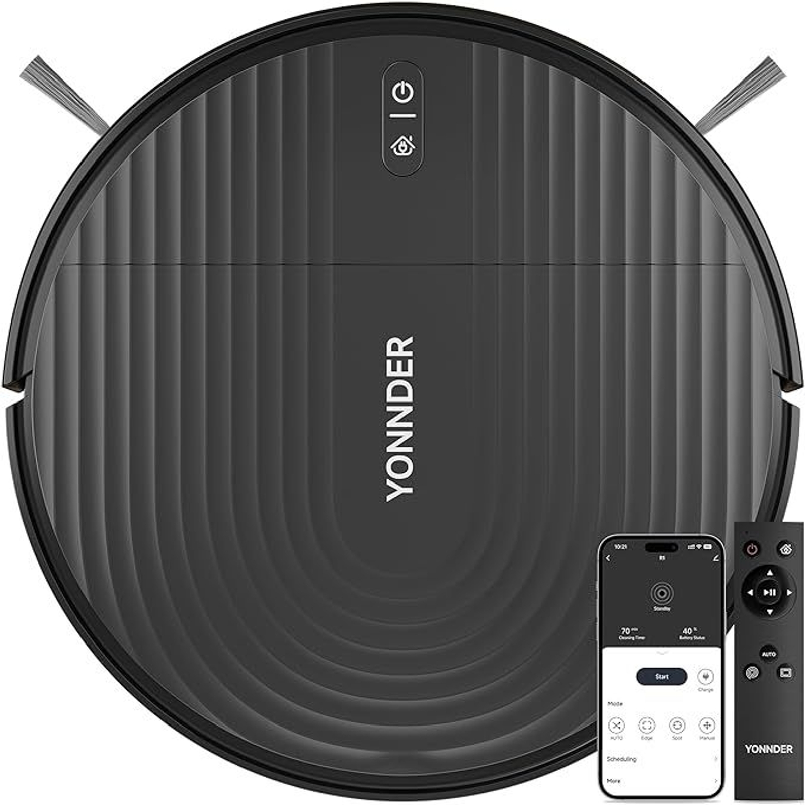 Robot Vacuum Cleaner Automatic Recharge Tangle-free Remote-image