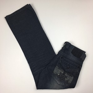 NWOT-Xtreme-Couture-Mens-Dark-Wash-Factory-Distressed-Straight-Leg-Jean-28x30-P