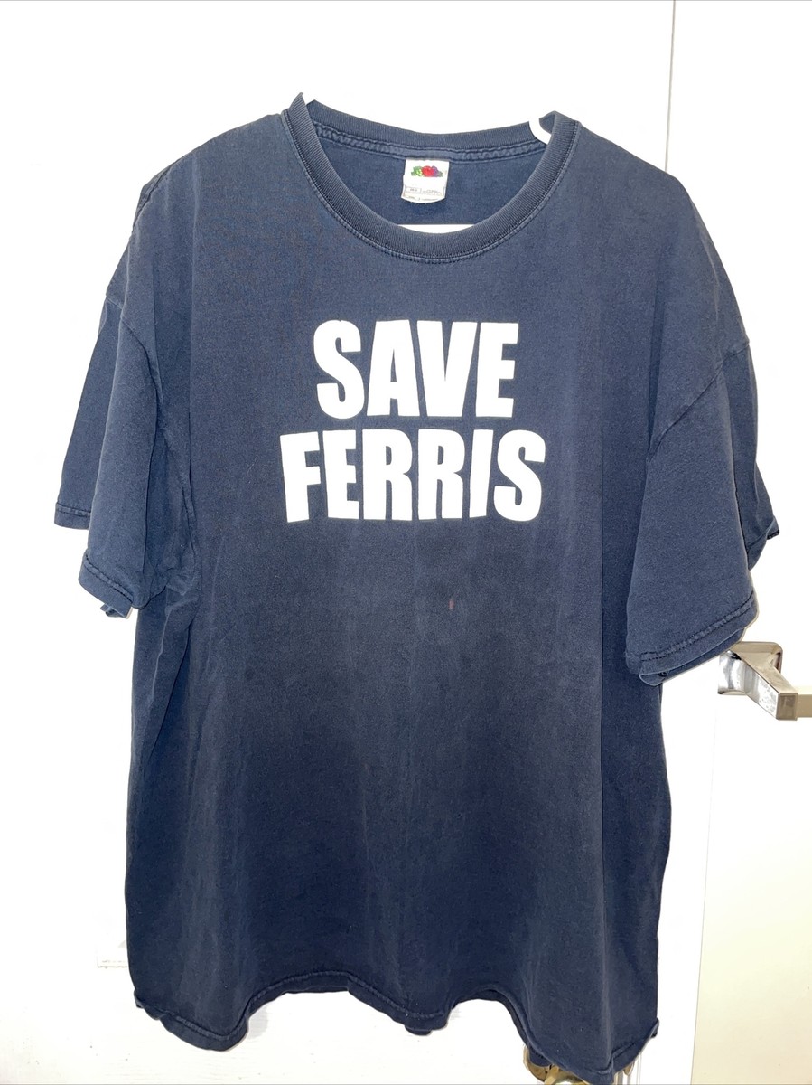 SAVE FERRIS Rare Original Vintage 90s Band Tour T-Shirt Size 2XL