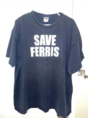 SAVE FERRIS Rare Original Vintage 90s Band Tour T-Shirt Size 2XL