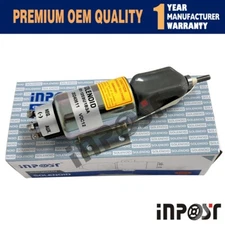 12V 2001-12E8U1B3A Fuel Shutoff Stop Solenoid Valve For Woodward 3 Terminals