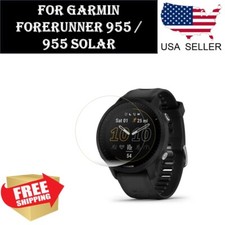 2-Pack Screen Protector TPU Clear Full Film for Garmin Forerunner 955 Solar