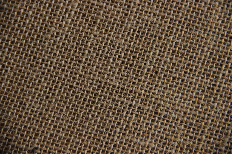 Jutestoff Meterware - 100% Jute - Sackleinen - Rupfen natur reißfest - 50x130cm - Bild 2 von 2