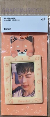 ZEROBASEONE ZB1 LINE FRIENDS MD zeroni PHOTOCARD HOLDER KEYRING +