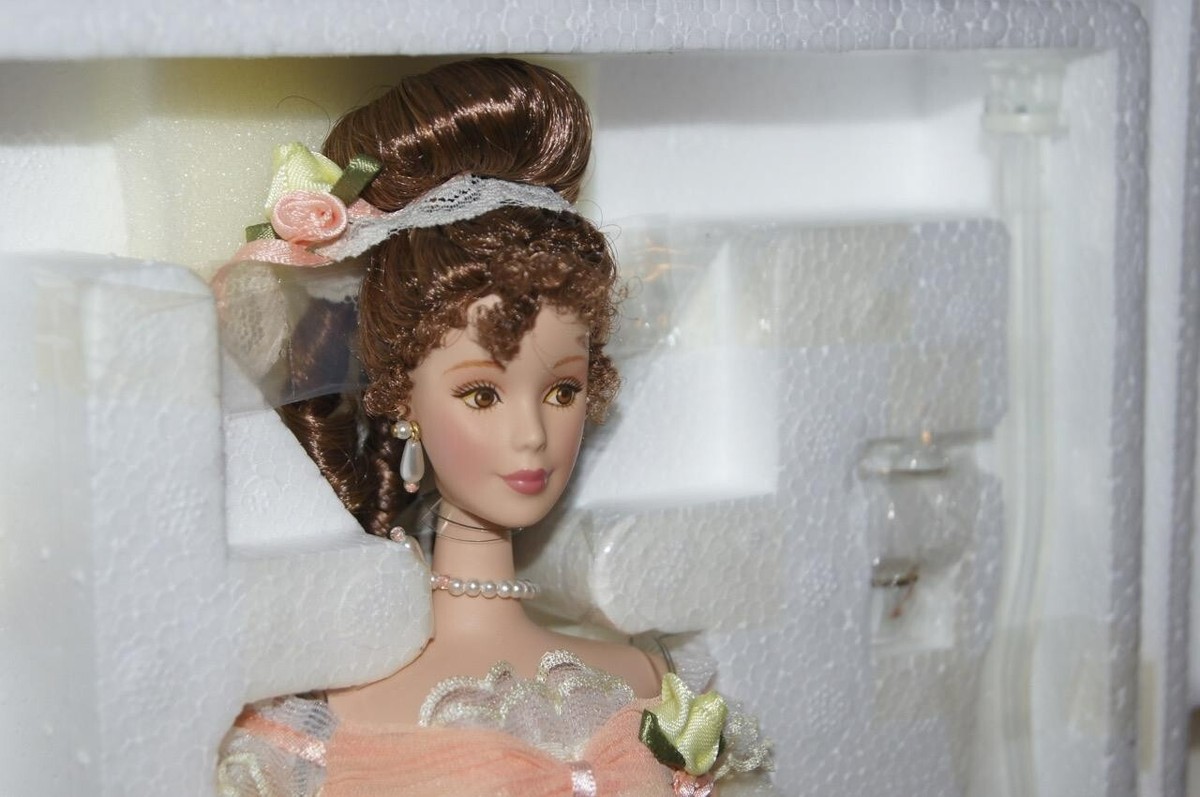Orange Pekoe Barbie Doll from Victorian Tea Porcelain Collection 