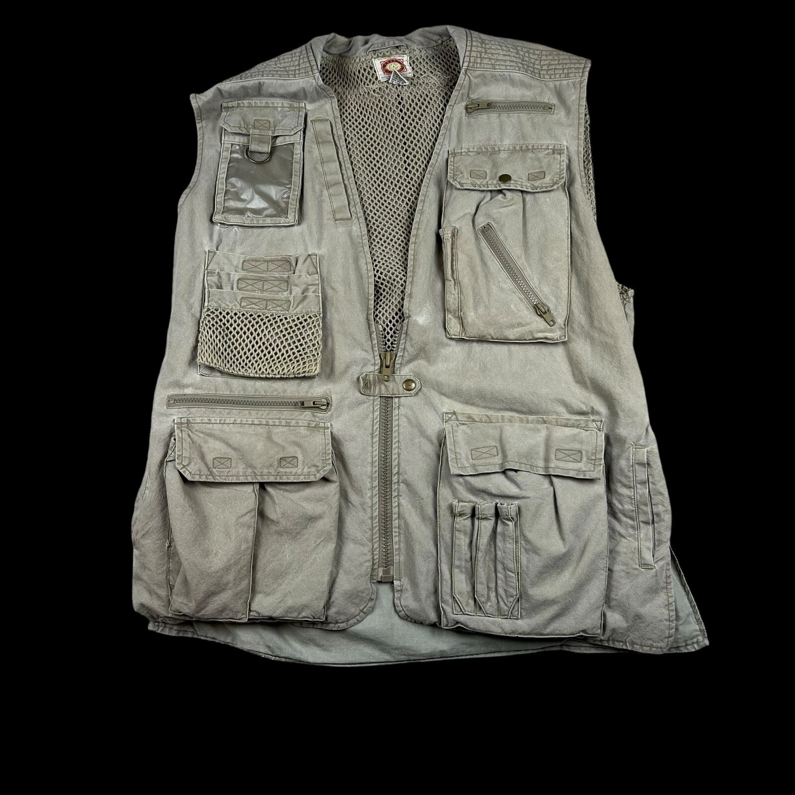 VTG 80’s Banana Republic Vest Cargo Photography Fishing Hunting Men’s XL