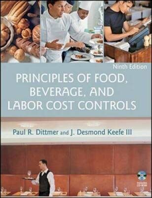#ad Principles of Food Beverage and Labor Cost Controls 9th Edition GOOD $6.33
