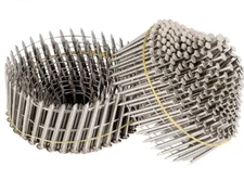 Wire Coil 1-3/4” ×.09” Ring Shank Stainless Steel Siding Nails 1200Pcs